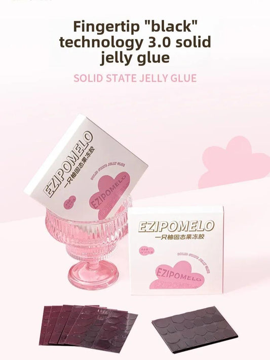 Solid Jelly Gel UV Cured Nail Art Adhesive